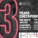 3 Years Checkpoint: The Party |19 Νοεμβρίου στο Apartment club