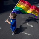 gay flag kid